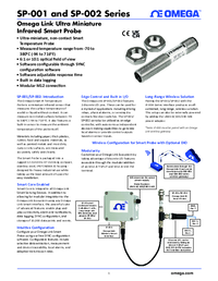 Thumbnail of document Data Sheet - SP-001-0  Smart IR Sensor -70°C to 380°C Temperature